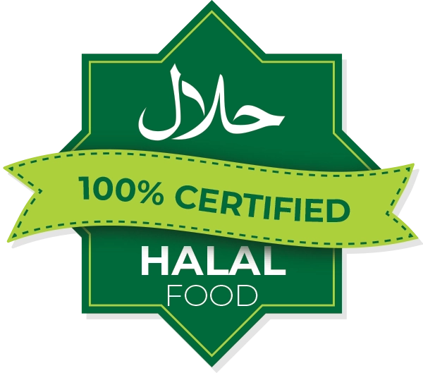 Al onze producten 100% Halal